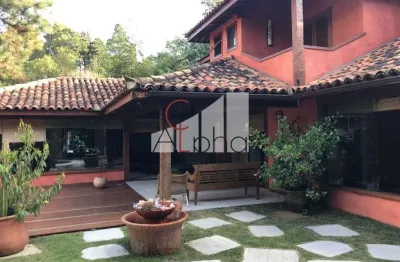 Casa em condomínio fechado com 4 quartos à venda na alameda carinás, 223, alphaville, santana de parnaíba por r$ 10.700.000