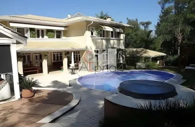 Casa em condomínio fechado com 5 quartos à venda na alameda miruna, 832, alphaville, santana de parnaíba por r$ 6.700.000