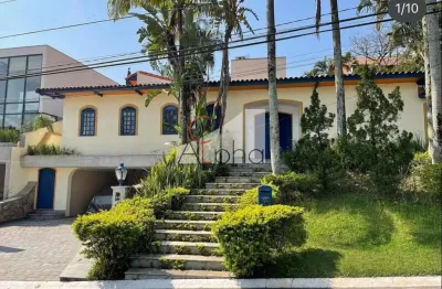 Casa em condomínio fechado com 3 quartos à venda na alameda sarapuí, 95, alphaville, santana de parnaíba por r$ 4.500.000