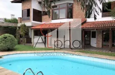 Casa em condomínio fechado com 3 quartos à venda na das artemísias, 109, alphaville, santana de parnaíba por r$ 4.010.000