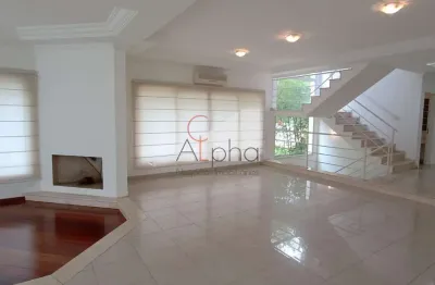 Casa em condomínio fechado com 5 quartos à venda no alphaville, santana de parnaíba , 598 m2 por r$ 6.800.000