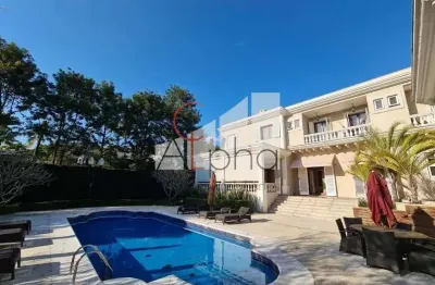 Casa em condomínio fechado com 6 quartos à venda no alphaville, santana de parnaíba  por r$ 12.000.000