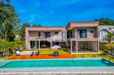 Casa em condomínio fechado com 5 quartos à venda na ourinhos, 438, tamboré, barueri por r$ 32.000.000