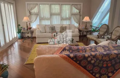Casa em condomínio fechado com 4 quartos à venda na irerê, 43, alphaville, santana de parnaíba por r$ 5.650.000