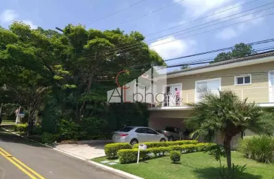 Casa em condomínio fechado com 4 quartos para alugar na alameda toledo, 143, alphaville, santana de parnaíba por r$ 15.000
