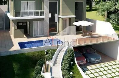 Casa em condomínio fechado com 4 quartos à venda na alameda michelangelo, 873, alphaville, santana de parnaíba por r$ 2.970.000