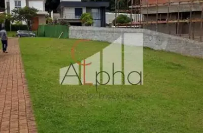 Terreno à venda na alameda lyra, 1, alphaville, santana de parnaíba por r$ 2.662.814
