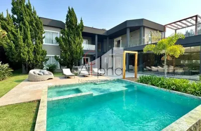 Casa em condomínio fechado com 5 quartos à venda na avenida piracicaba, 191, tamboré, barueri por r$ 17.900.000