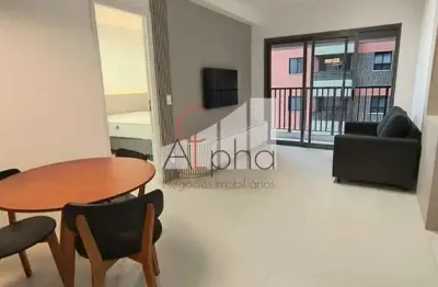 Apartamento com 1 quarto para alugar no alphaville centro industrial e empresarial/alphaville., barueri , 52 m2 por r$ 6.500