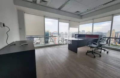 Sala comercial para alugar na alameda rio negro, 500, alphaville empresarial, barueri por r$ 21.000