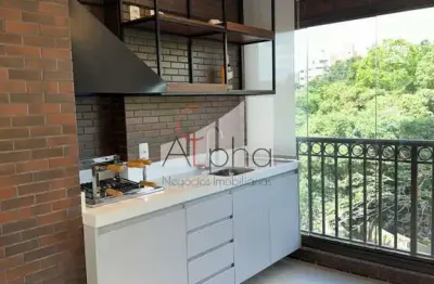 Apartamento com 3 quartos para alugar na avenida copacabana, 565, empresarial 18 do forte, barueri por r$ 16.150