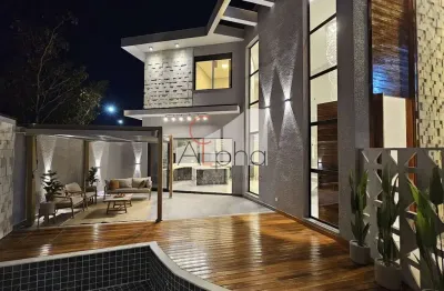 Casa em condomínio fechado com 4 quartos à venda em jaguari, santana de parnaíba , 191 m2 por r$ 1.730.000