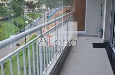 Apartamento com 1 quarto para alugar no tamboré, santana de parnaíba , 50 m2 por r$ 3.500