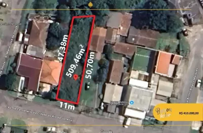 Terreno à venda, 509.46 m2, cidade industrial de curitiba, curitiba - pr