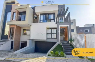 Casa com 3 quartos à venda, 204 m2,  pinheirinho, curitiba - pr