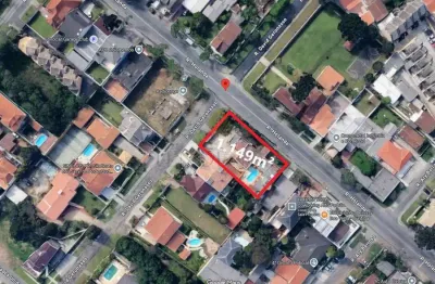 Terreno de esquina à venda, 1.149 m2, bacacheri, curitiba - pr