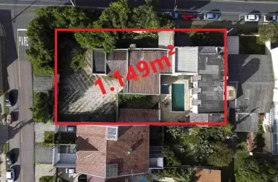 Terreno de esquina à venda, 1.149 m2, BACACHERI, CURITIBA - PR