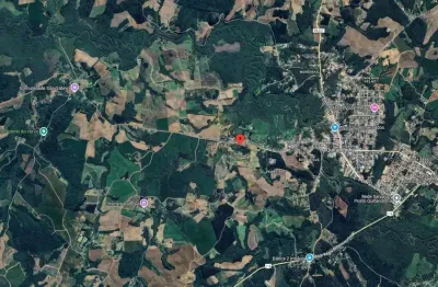 Terreno à venda, 800 m2, localidade de ferreira, quitandinha - pr