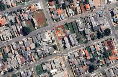 Terreno à venda,480 m2, santa terezinha, fazenda rio grande - pr