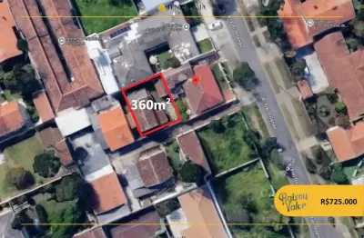 Terreno à venda na Rua Frei Orlando, 280, Jardim Social, Curitiba