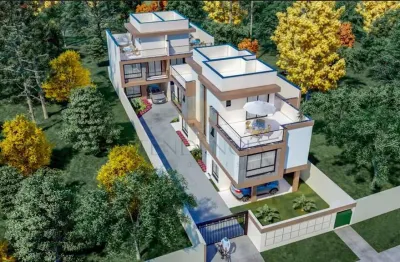 Sobrado com 3 quartos à venda, 114 m2, uberaba, curitiba - pr