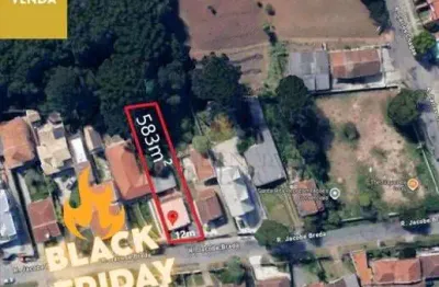 Terreno à venda na Rua Jacobe Breda 104, São Braz, Curitiba