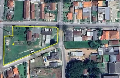 Terreno de esquina para locação, 6.000 m2, butiatuvinha, curitiba - pr