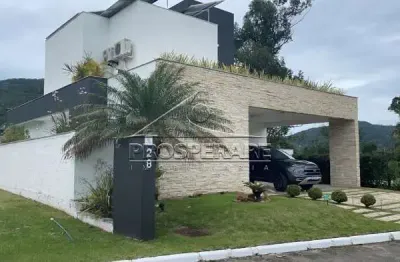 Casa em condomínio fechado com 3 quartos à venda na estrada cristóvão machado de campos, 2270, vargem grande, florianópolis, 183 m2 por r$ 1.610.000