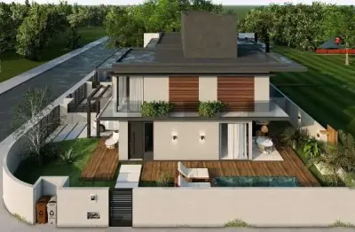 Casa com 3 quartos à venda na rodovia josé carlos daux  sc 401, km 2,3, canasvieiras, florianópolis, 166 m2 por r$ 1.375.000