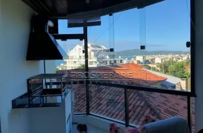 Apartamento com 2 quartos à venda na rodovia tertuliano brito xavier, 1993, canasvieiras, florianópolis por r$ 780.000