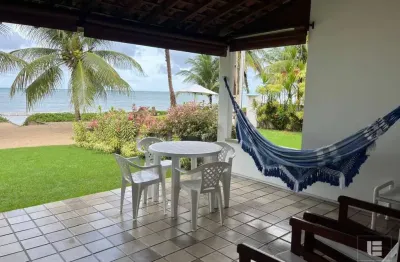 Casa a beira-mar de tamandaré, campas, toda mobiliada, com 1º andar, com 4 quartos, sendo 1 suíte.