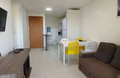 Apartamento com 1 quarto 46m² praia de carneiros mobiliado condomínio resort beira mar