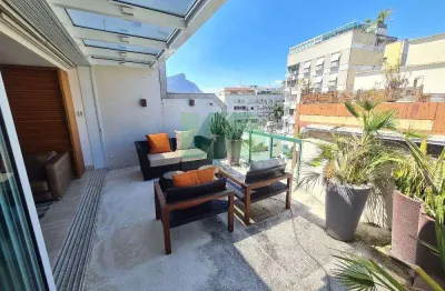 Cobertura com 2 quartos à venda na rua sambaíba, leblon, rio de janeiro, 375 m2 por r$ 8.999.000
