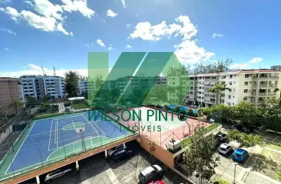 Apartamento com 3 quartos à venda na avenida general olyntho pillar, barra da tijuca, rio de janeiro, 130 m2 por r$ 1.550.000