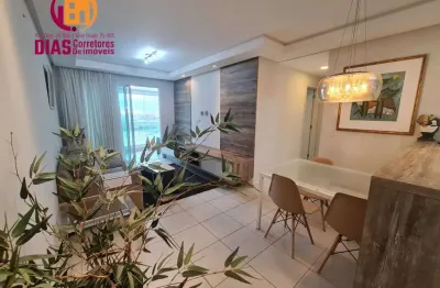 Alugo em exclusividade com chaves em mãos apartamento mobiliado  e decorado andar alto nascente vista mar no mandarim  no caminho das arvores com 01 vaga de garagem coberta