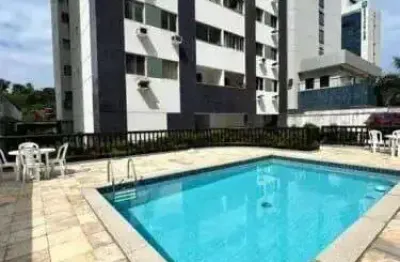 Vendo em super oportunidade e exclusividade apartamento à venda com 3/4 em stiep, piscina, garagem - salvador/ba