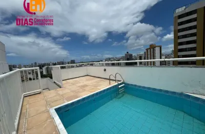 Vendo em super oportunidade  e exclusividade cobertura duplex  com piscina privativa e vista mar no caminho das árvores com 200m2, 4/4, 02 suítes, 3 vagas de garagens - salvador /ba..