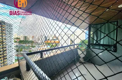 Vendo em super oportunidade apartamento na pituba com 168m2, varanda panorâmica, nascente/ 4/4, 2 suítes, em condomínio com total infraestrutura