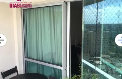 Vendo em oportunidade apartamento no imbuí ville com 80m2, 3/4, suíte, varanda vista mar, 2 vagas soltas  - imbuí - salvador/ba.