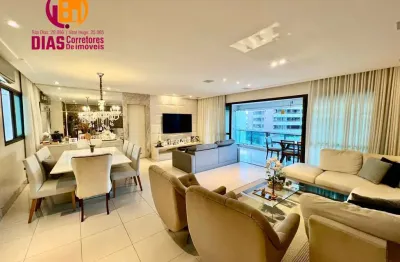 Apartamento à venda com 3 suítes com 142m² no le parc salvador/ba