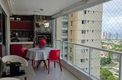 Vendo apartamento com 110m² no condomínio platno grenville no bairro de patamares 3 suítes