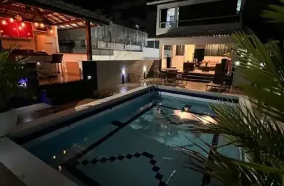 Alugo em super oportunidade casa mobiliada com 570m2  com piscina privativa  espaço gourmet, 4/4 suítes, garagem - placafor - salvador/ba.