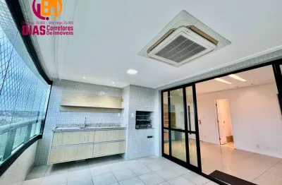 Alugo em exclusividade apartamento com 113m2 varanda gourmet vista mar, 3/4 suíte, armários e ar - soho manhattan - salvador /ba