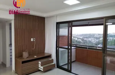 Vendo em super oportunidade apartamento andar alto com 68m2, varanda panorâmica, 2/4, condomínio totalinfraestrutura - paralela-salvador/ba.