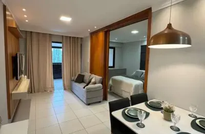 Alugo lindo apartamento mobiliado com 2/4 suítes no salvador prime, 1 vaga, caminho das arvores - ssa/ba.