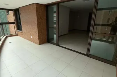 Vendo apartamento no alphaville i com 145m2, 4/4, 2 suítes, varanda panorâmica, 3 vagas, total infraestrutura .