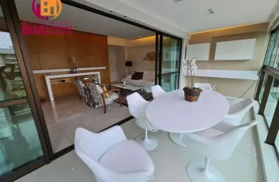 Alugo apartamento com 142m2 alto padrão no alphaville  mobiliado e decorado com varanda  gourmet  2 suítes, sendo suíte máster com. 2 banheiros e 2 closset em condomínio com total infraestrutura