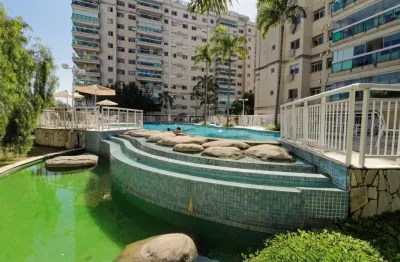 Barra da tijuca - apto  com 2 quartos sendo 1 suíte - 116m²