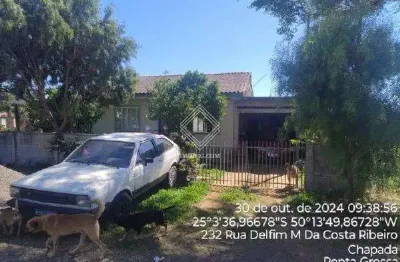 Casa com 2 quartos à venda na Rua Delfim Moreira da Costa Ribeiro, 298, Chapada, Ponta Grossa