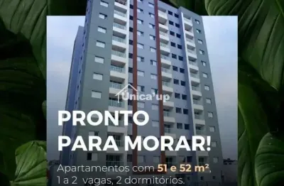 Apartamento (apartamento padrão) para venda, 2 dorm(s), 2 vaga(s), 53 m²